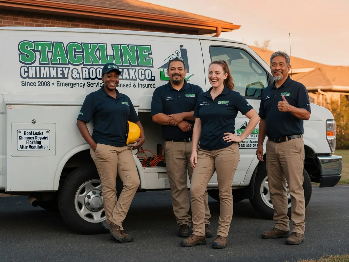 Chimney flashing repair company in Thomaston, ME